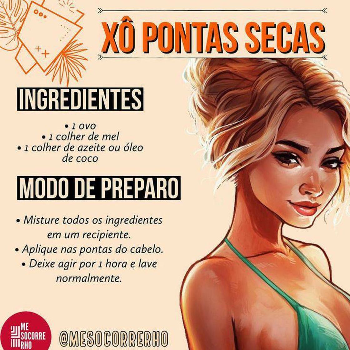 Moda Para pontas secas 