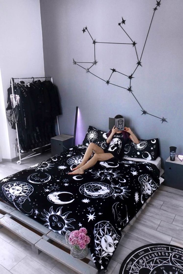 Fashion black room modern