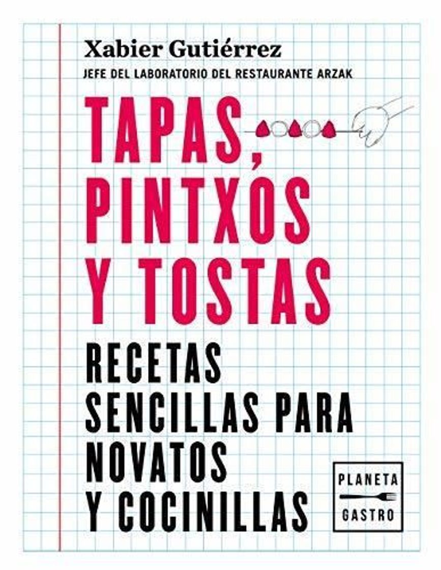 Book Tapas, pintxos y tostas