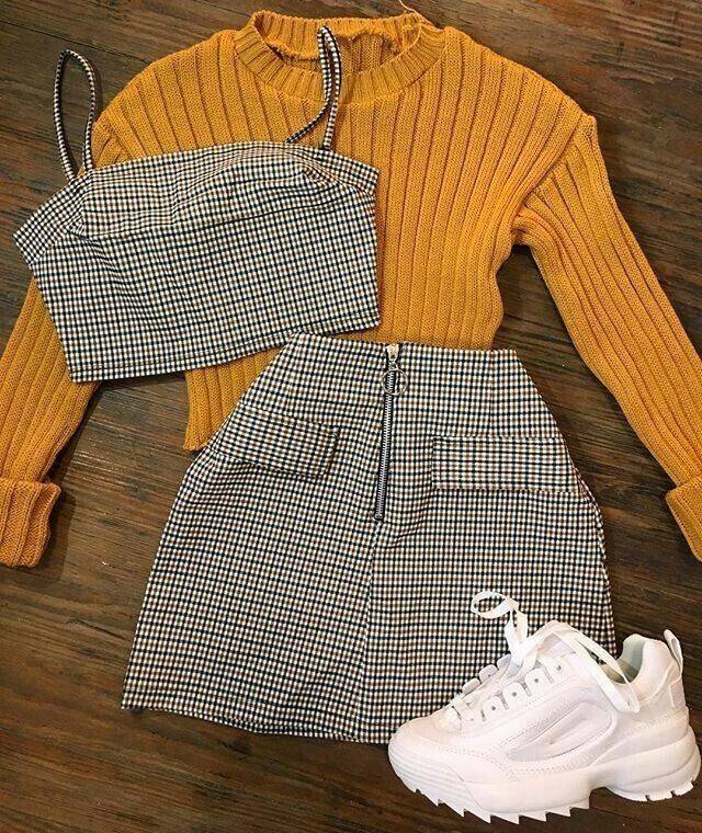 Moda Conjunto tumblr 💕