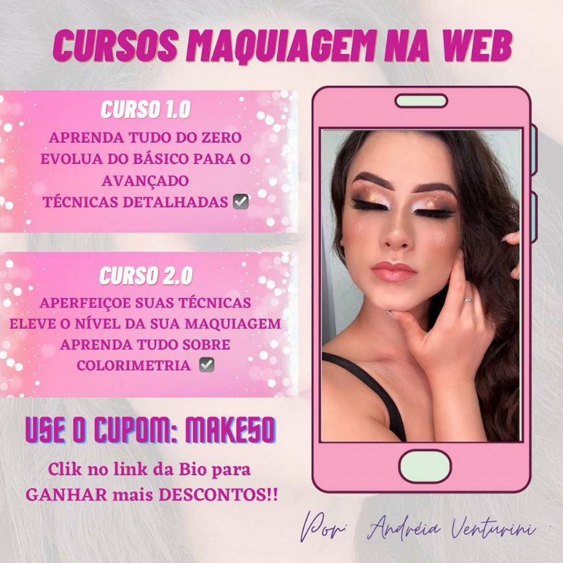 Social Curso a MAQUIANDO ESTRELAS com Certificado