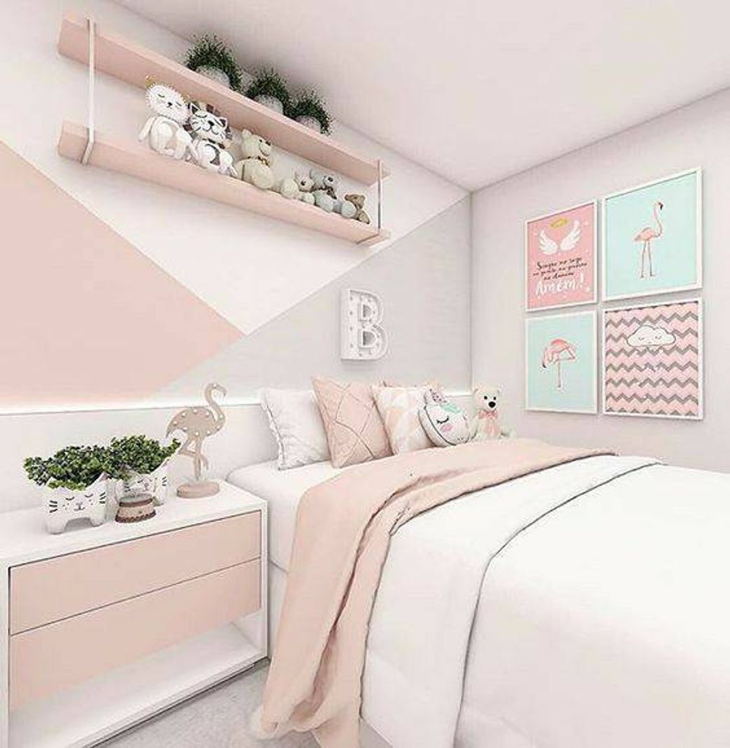 Moda Decoração quarto de menina