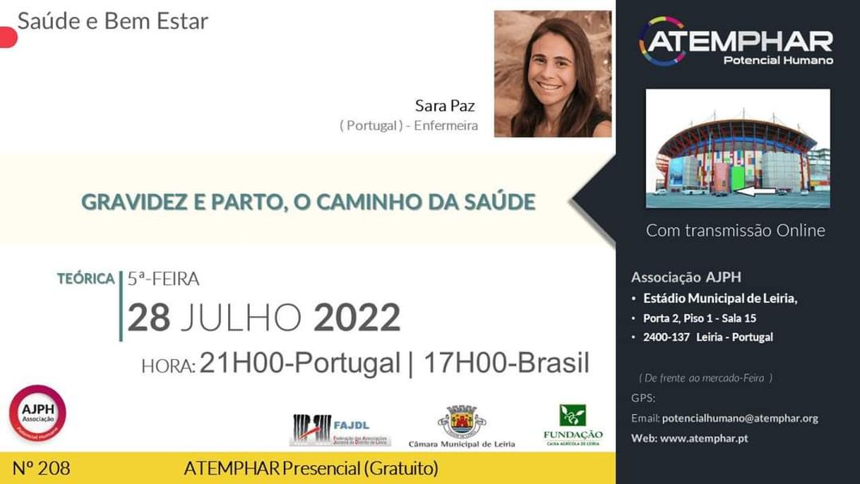 Fashion Sara Paz - Palestra n⁰ 209 - ATEMPHAR