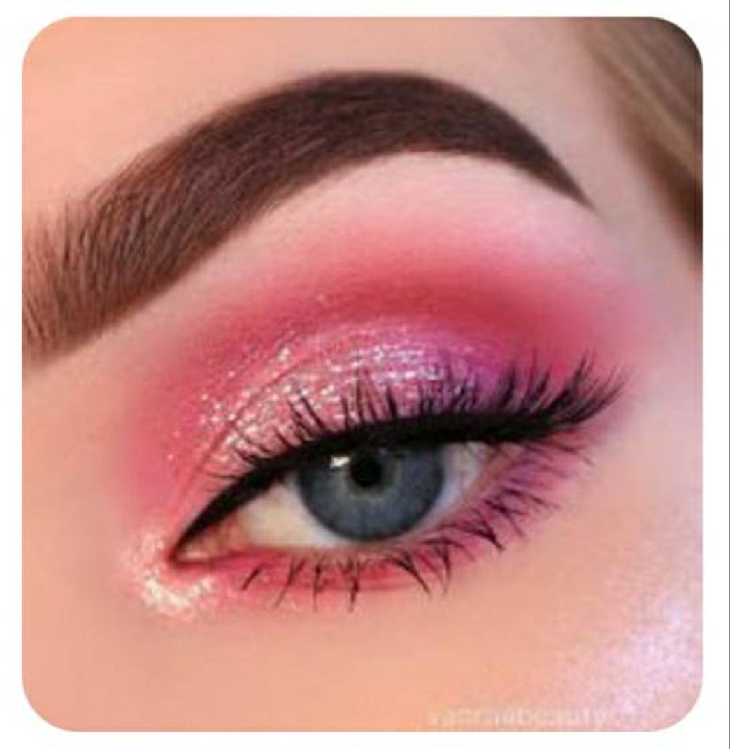 Fashion Make pink glitter 