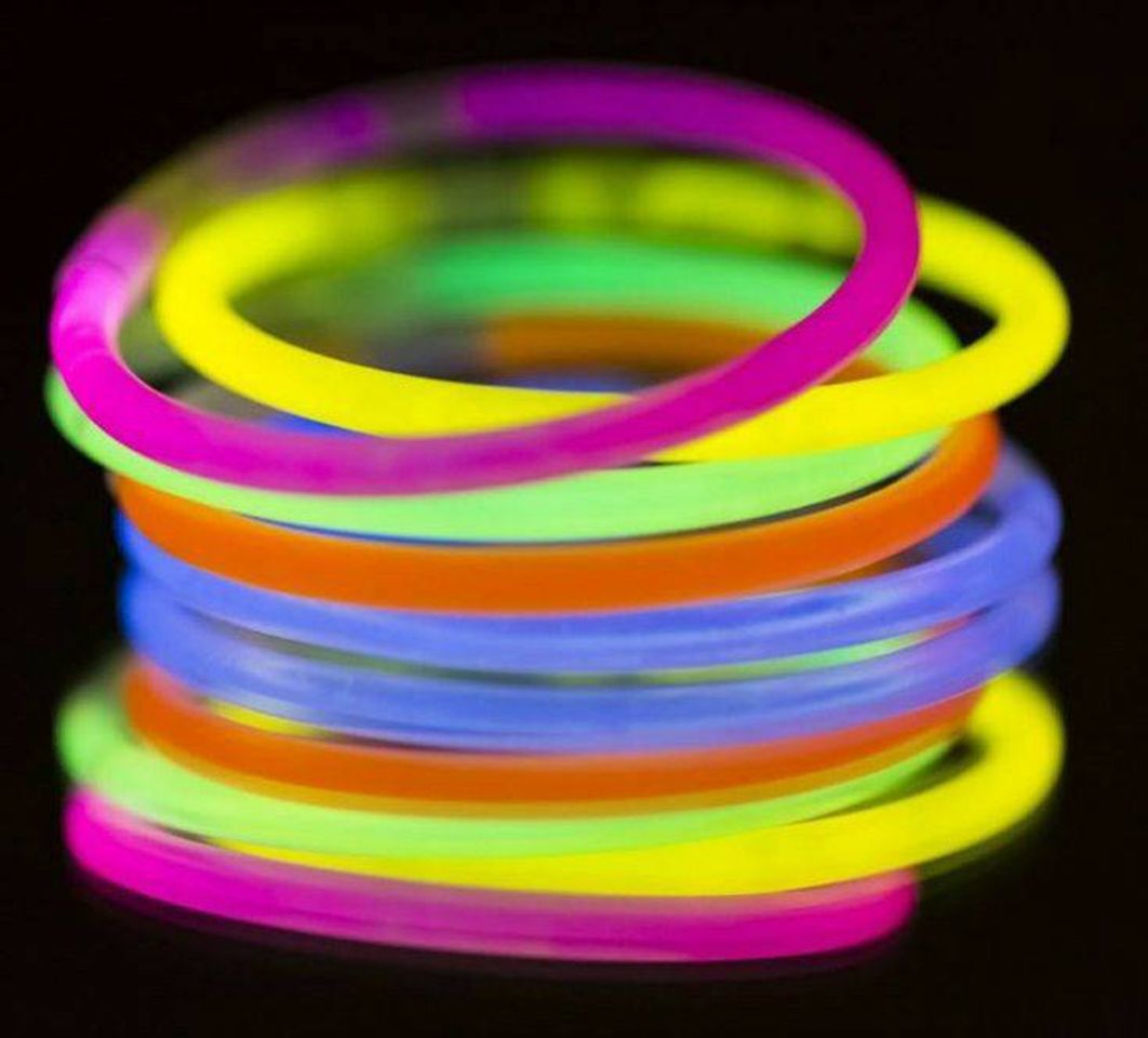 Moda Pulseiras neon