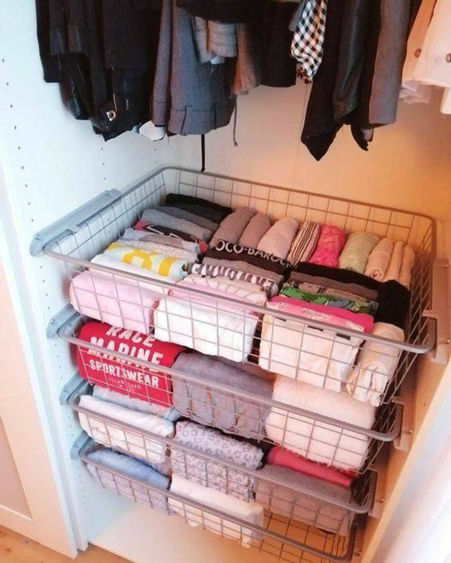 Gavetas organizadas 