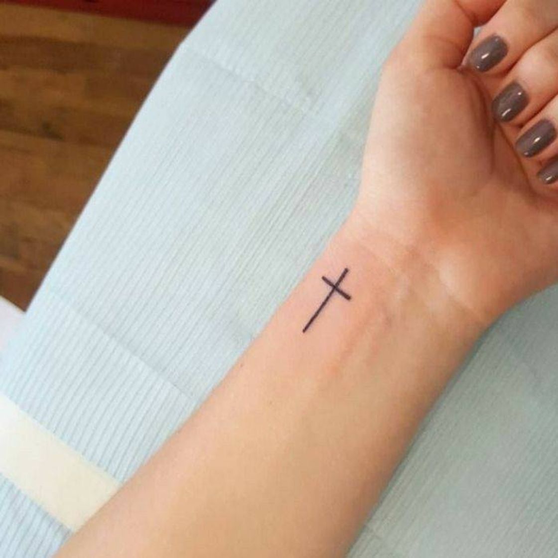 Social Tatuagem de uma Cruz 