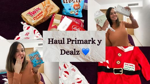 Haul Primark y Dealz 💙 Probando dulces 🙊🙈🎄