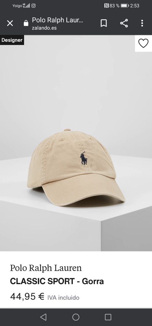 Fashion Polo Ralph Lauren CLASSIC SPORT - Gorra - Zalando