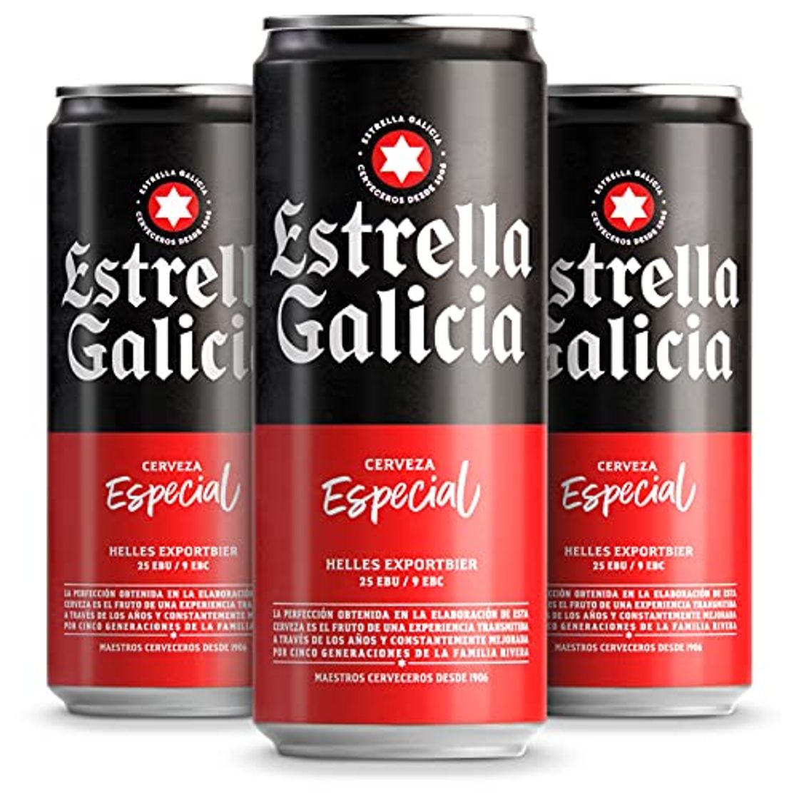 Product Estrella Galicia Cerveza - Paquete de 24 x 330 ml - Total