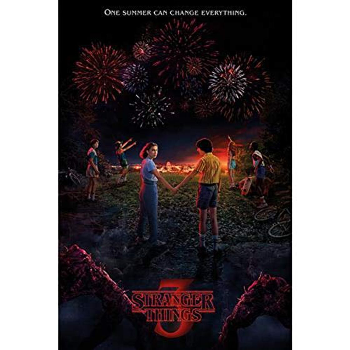 Home Stranger Things Poster One Summer