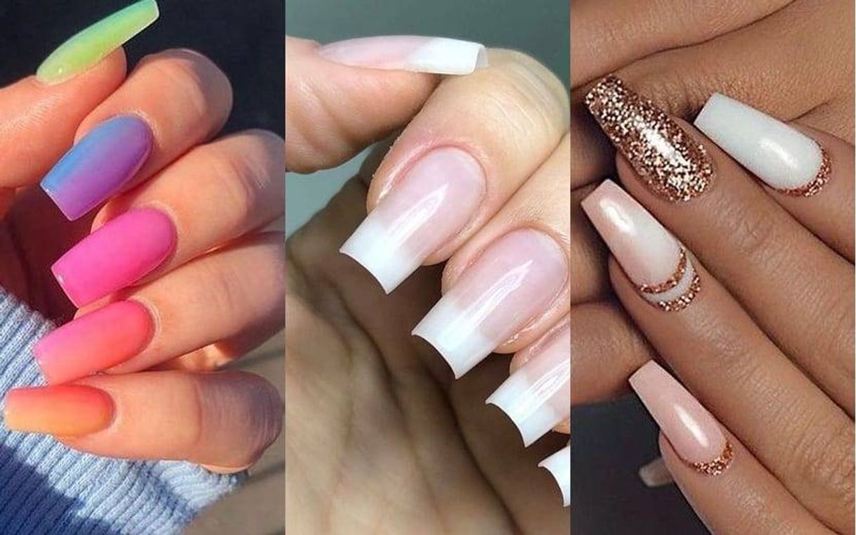 Moda Lindas unhas de vidro