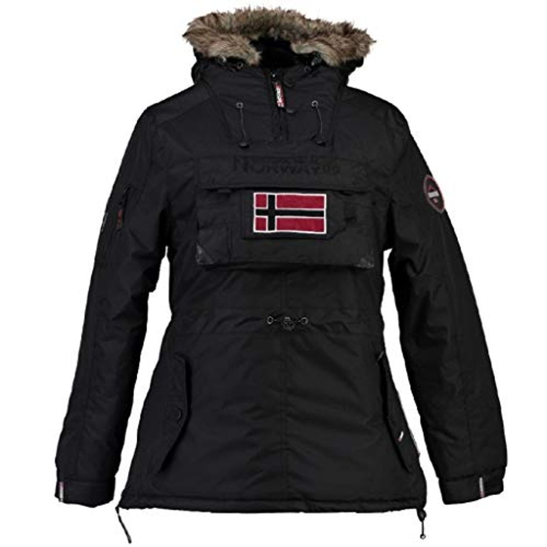 Fashion Geographical Norway Parka Mujer Baby Ass A Negro 5