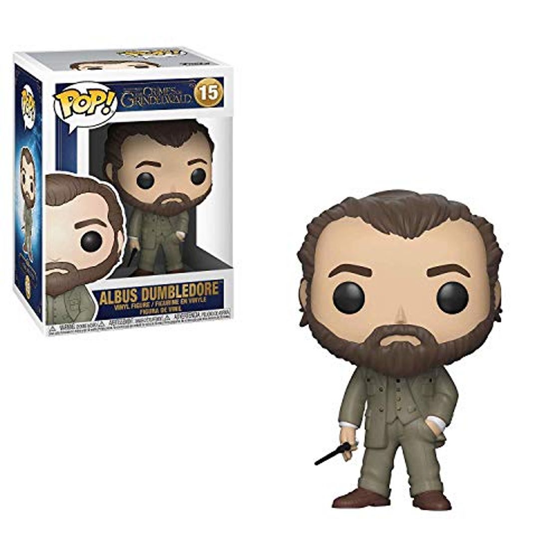 Games Funko Albus Dumbledore Figurina de Vinillo, Colección Animales Fantásticos 2 POP Movies,