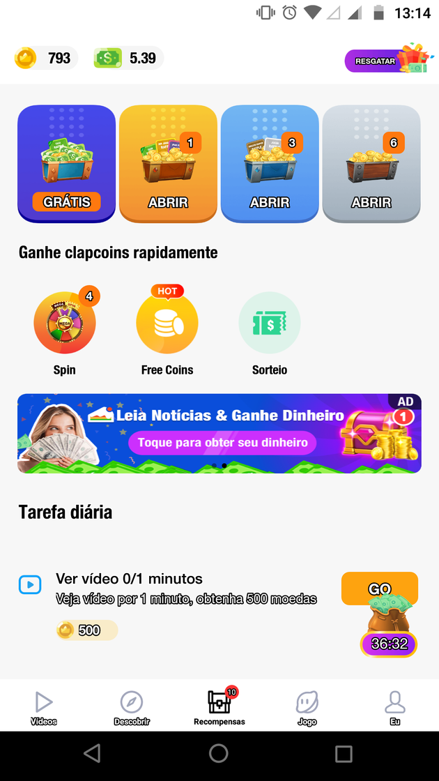 App ClipClaps - Reward For Laughs