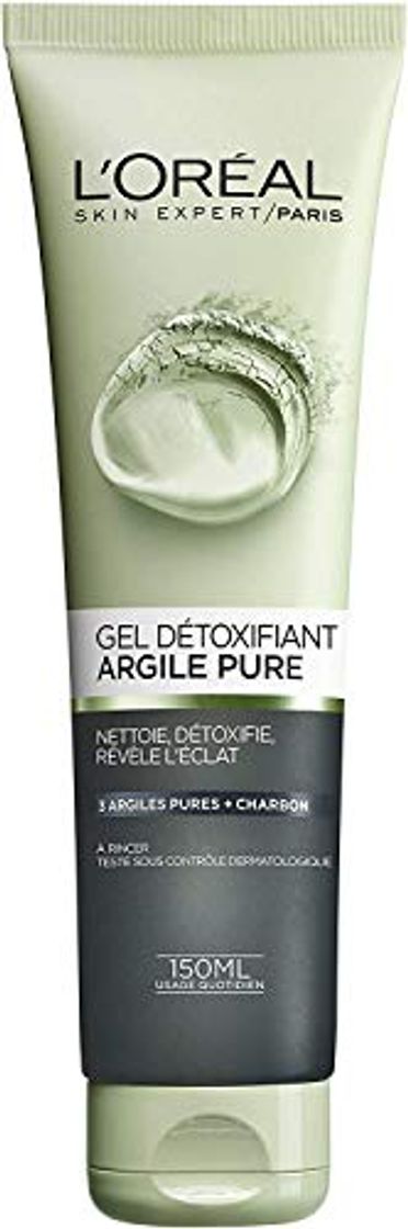 Products L'Oréal Paris Gel Détoxifiant Visage Argile Pure 150 ml