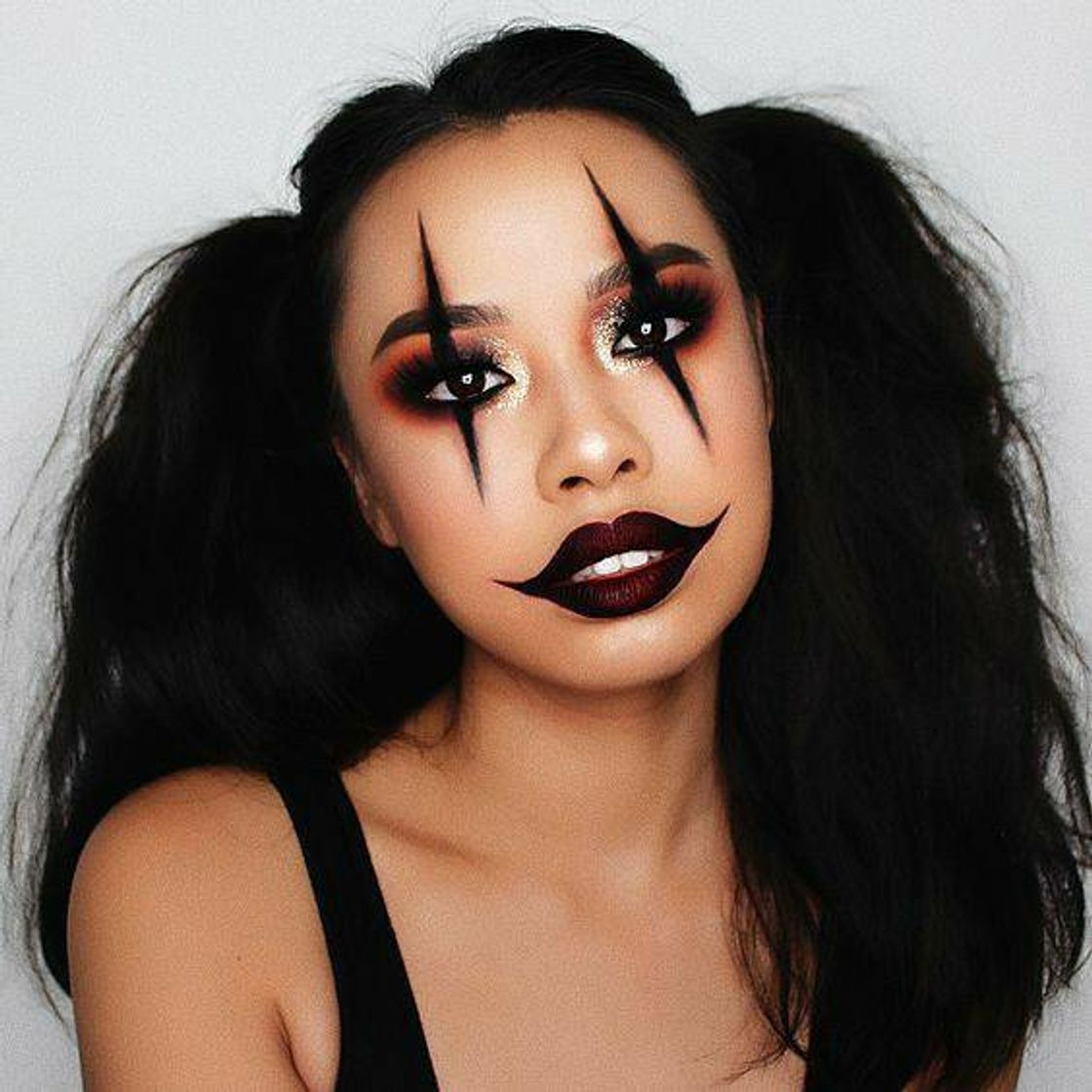 Moda Makeup Halloween Palhaço 🎃