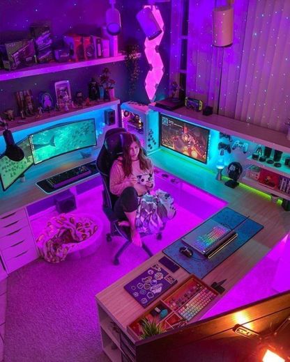 Quarto Gamer🔥💜