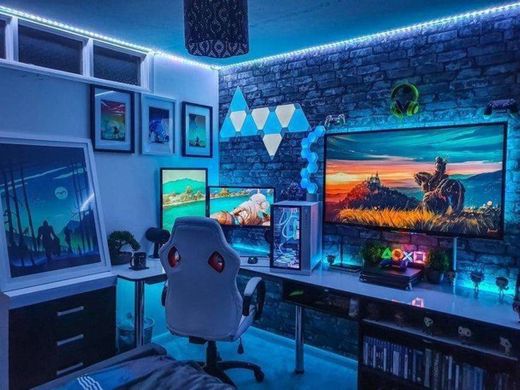 Quarto Gamer🔥💙