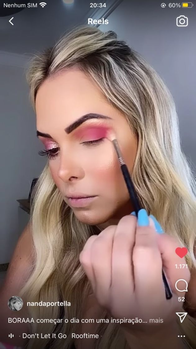 Moda Essa tal de Nanda Portella arrasa muito na makeup!!!