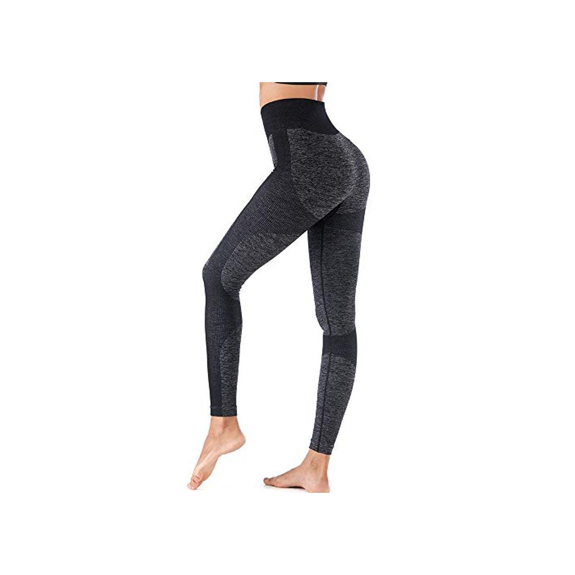 Moda Leggings Deportivo para Mujer Leggings Apretado Leggings de Cadera Pantalón Largo Media