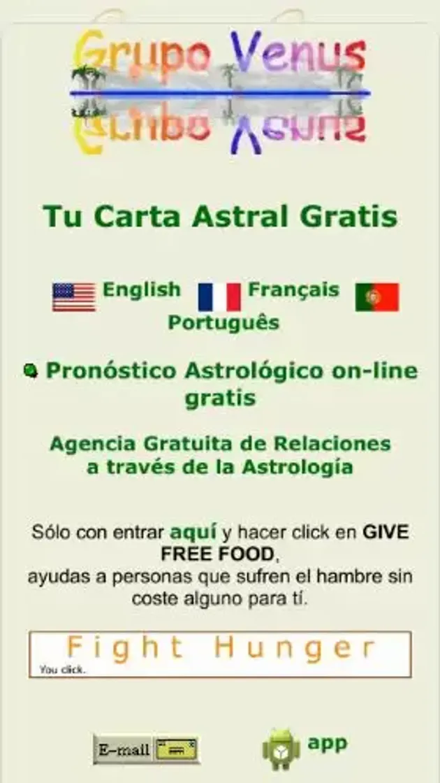 Fashion Tu Carta Astral Gratis en Grupo Venus. Astrología, Compatibilidad