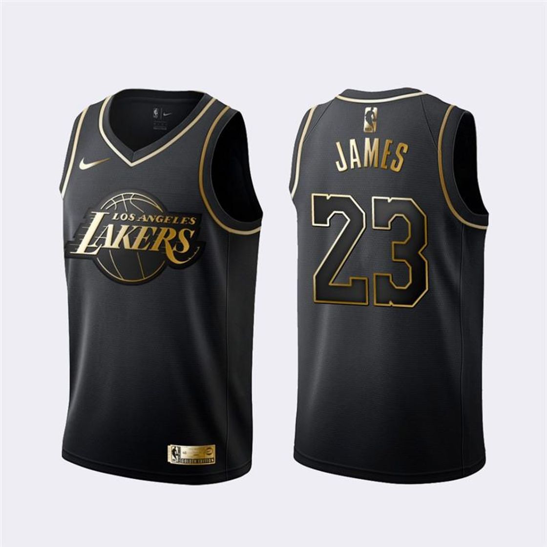 Fashion Lakers NBA James Golden Edition