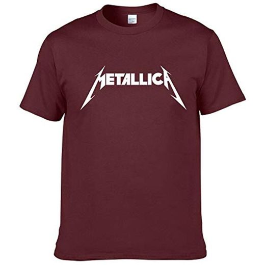Metallica Hard Metal Rock Band Men's T