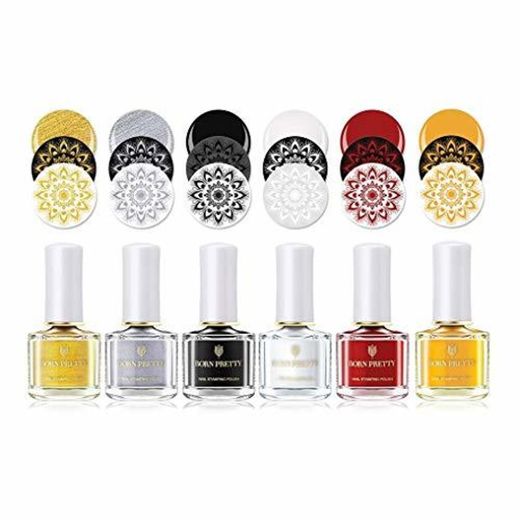 Estampacion Esmalte de uñas