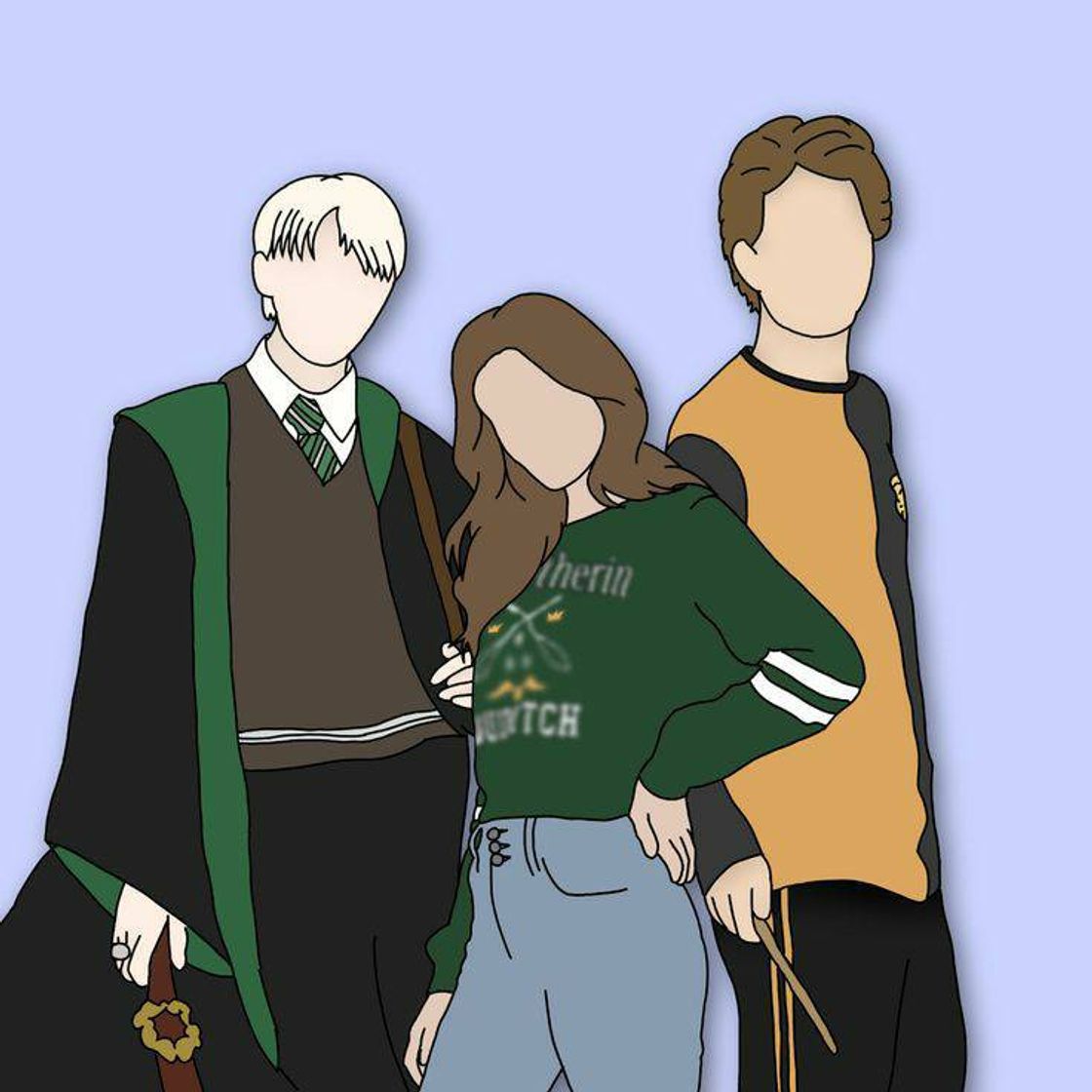 Fashion Cedric Diggory and Draco Malfoy