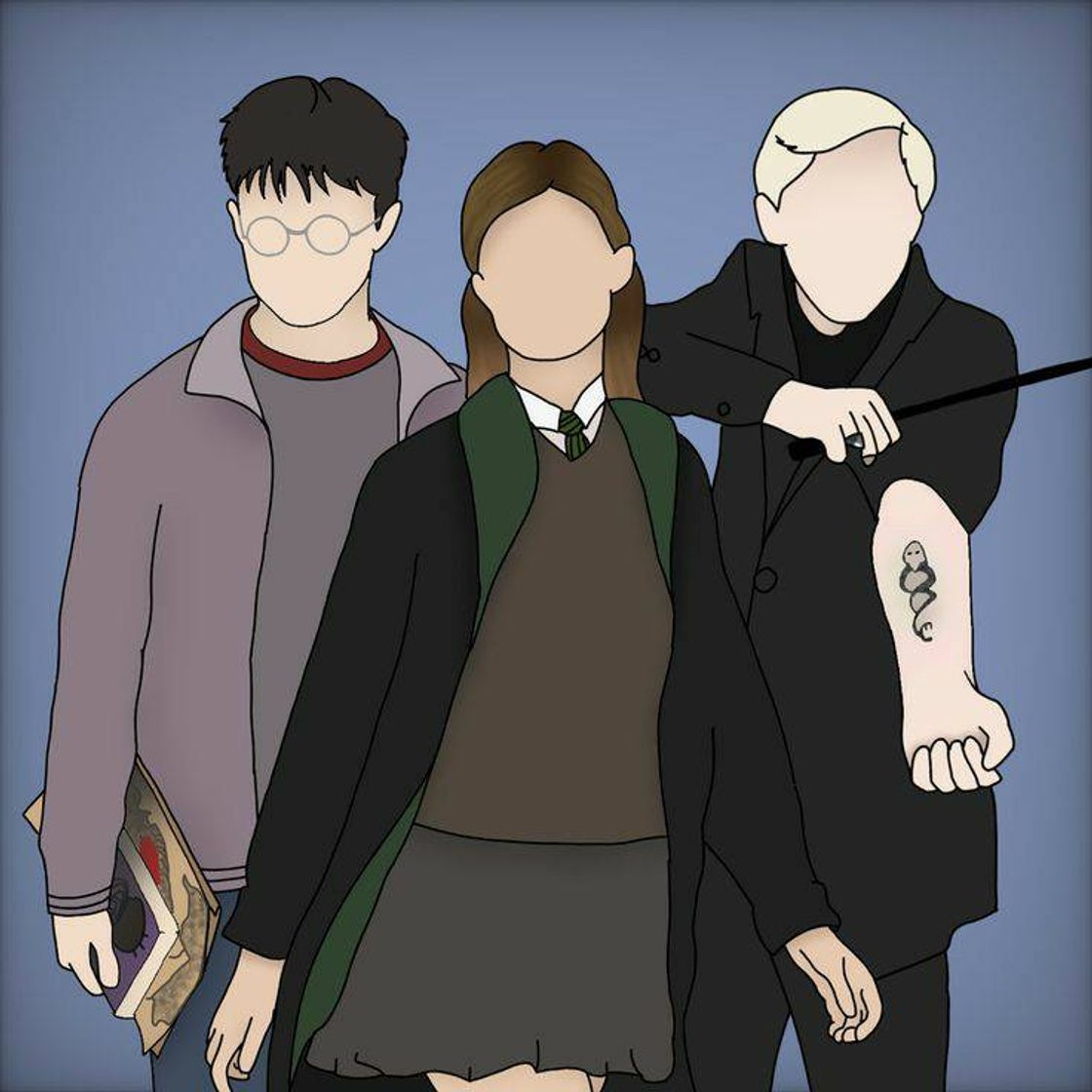 Fashion Harry Potter and Draco Malfoy