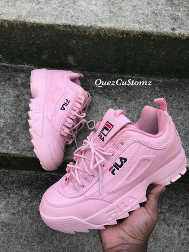 Fila pink ❤👌👌👏
