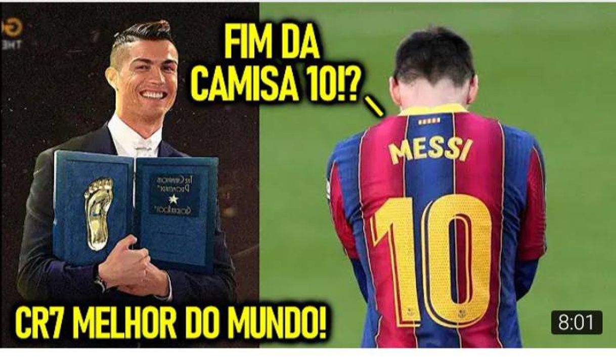 Fashion BOMBOU! - CR7 MELHOR do MUNDO! - MESSI vai PERDER a 10 ...