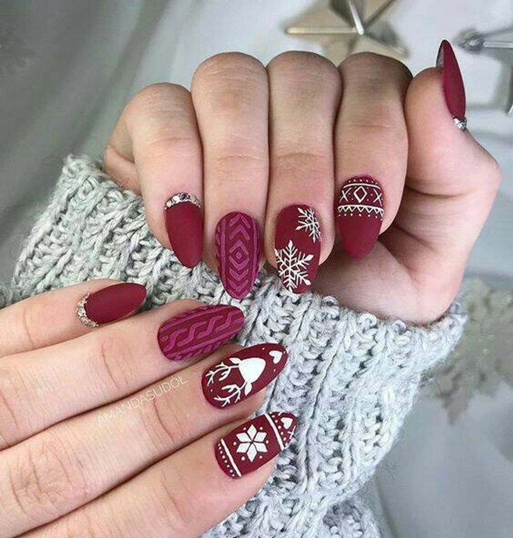 Fashion Uñas navideñas