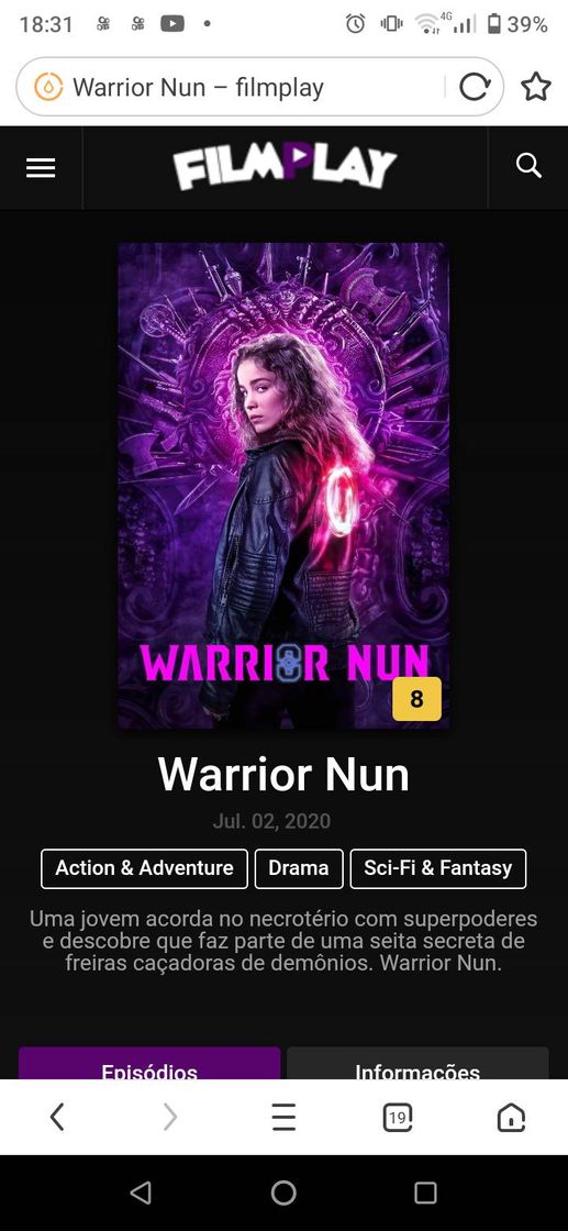 Warrior Nun.