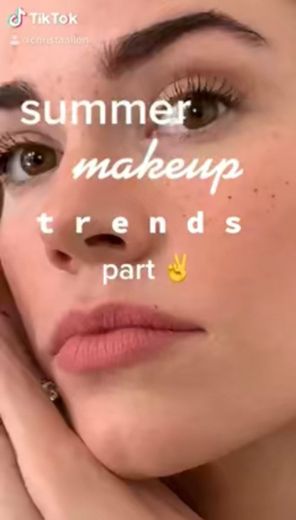 summer makeup trends ☀️