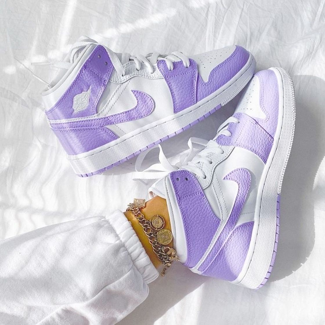 Moda light purple air jordan 1 