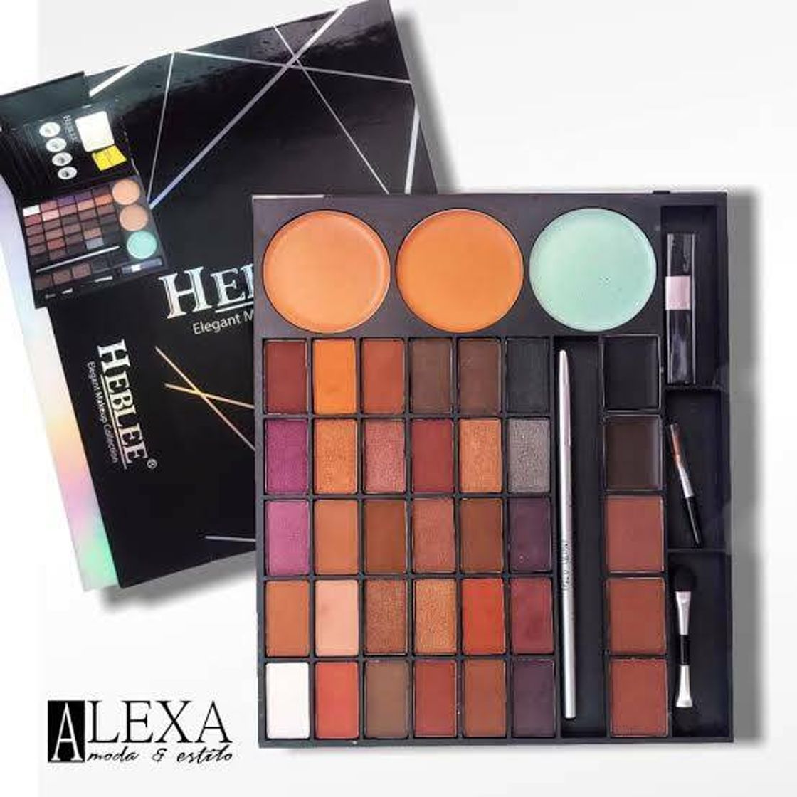 Fashion Heblee Elegant Makeup Collection