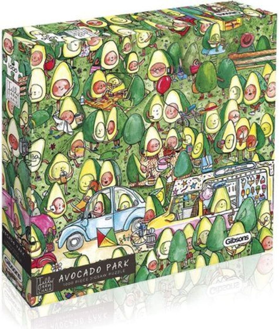 Moda Rompecabezas: 1000 Avocado Park: Toys & Games - Amazon.com