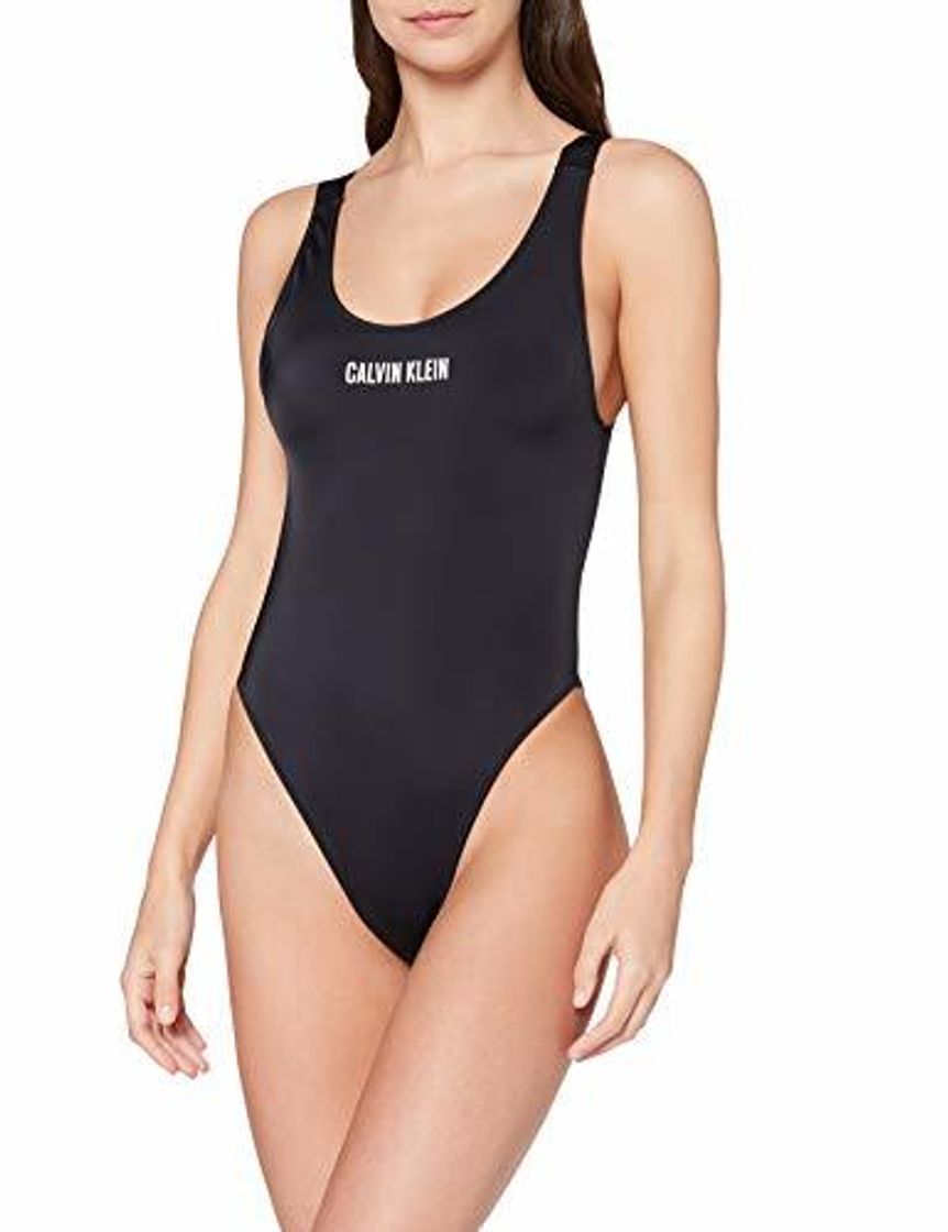 Products Calvin Klein Scoop One Piece-rp Traje de Baño, Negro