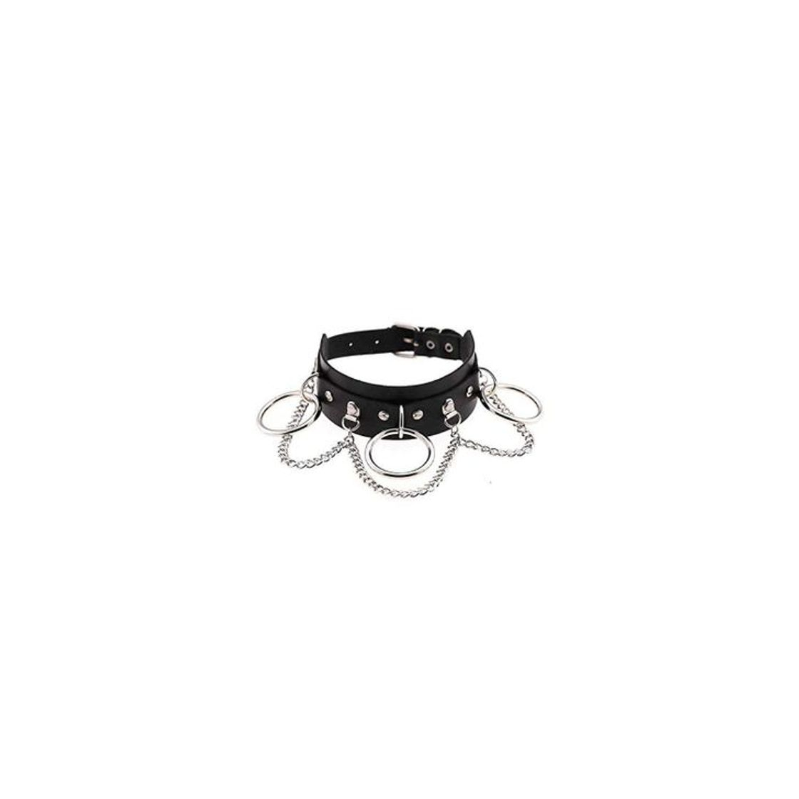 Fashion Ritte 1 Pieza Collar Punk, Collar Cuero Punk, PU Punk Collar Juntas