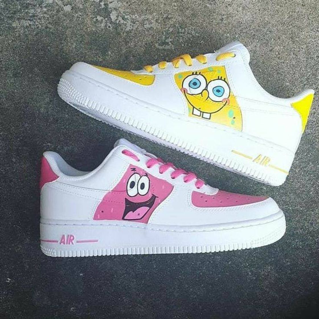 Moda Air force bob esponja