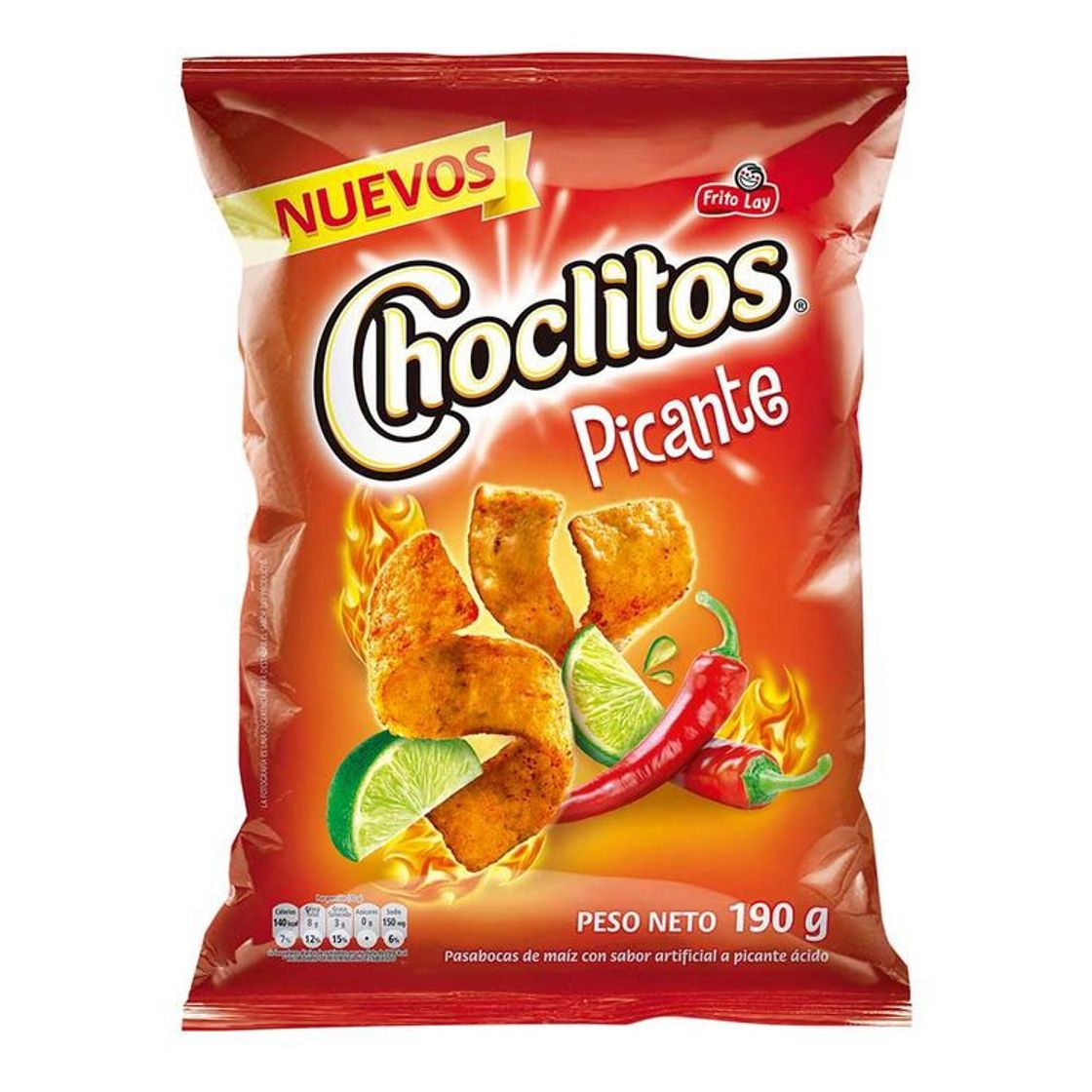 Producto Pasabocas Choclitos picante 