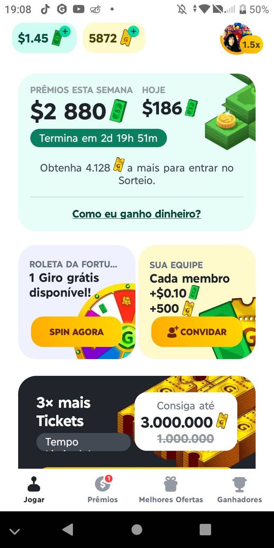 Fashion O Aplicativo de GAMEE tem jogos e pesquisas,money.