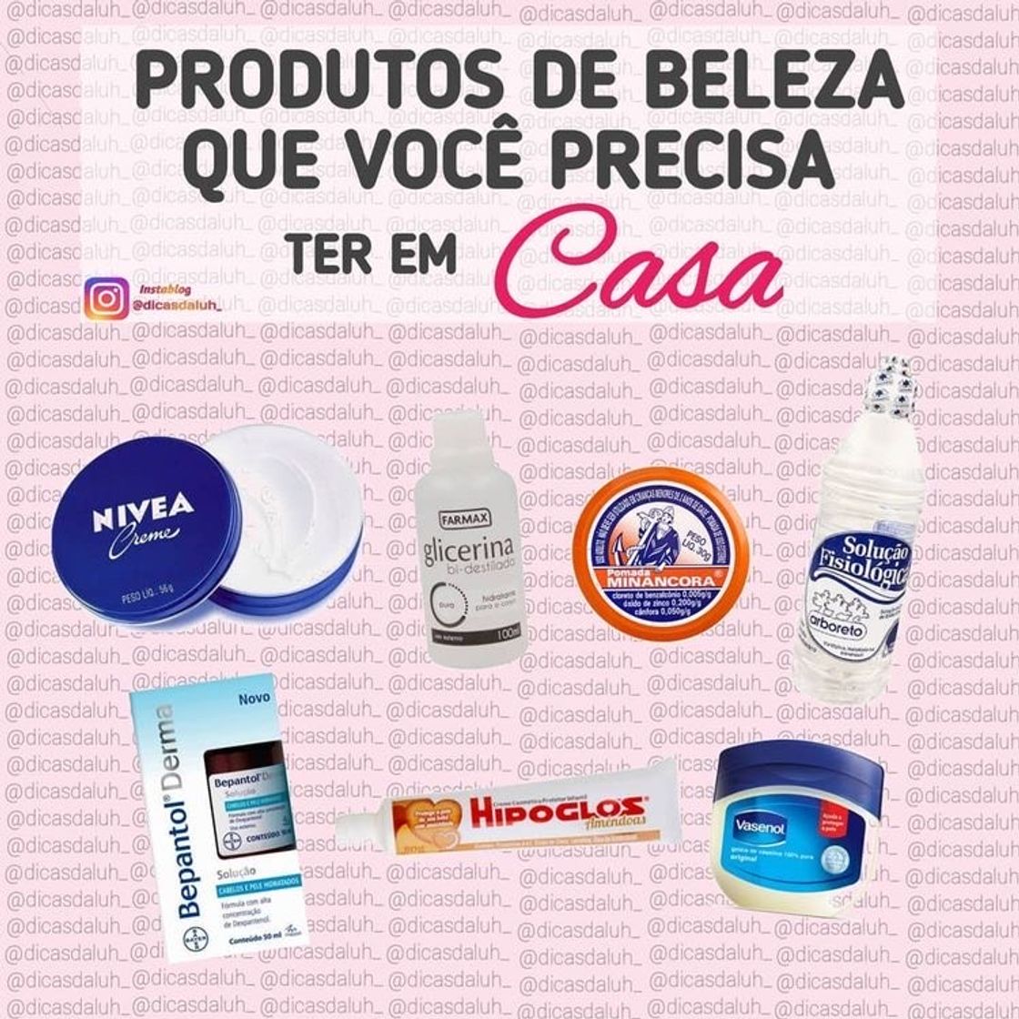 Producto Produtos necessários 