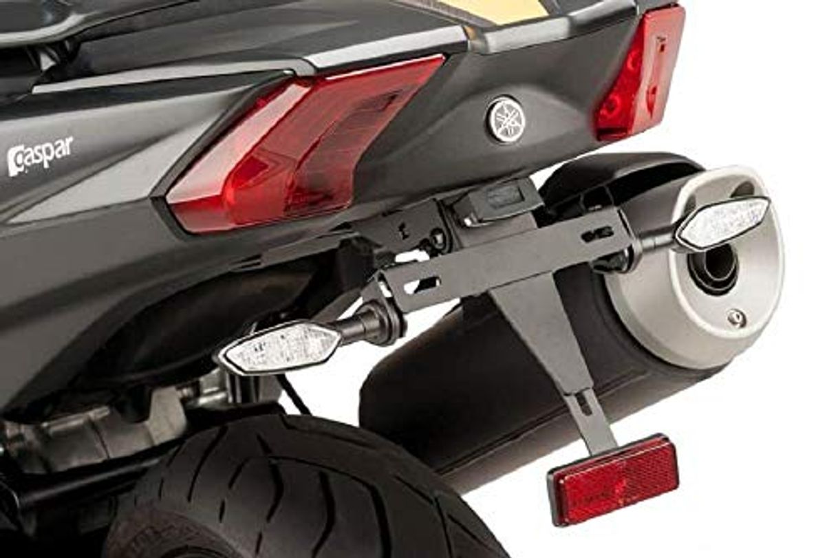 Social Puig Soporte Portamatrículas 9468N Negro para Yamaha T-MAX 530