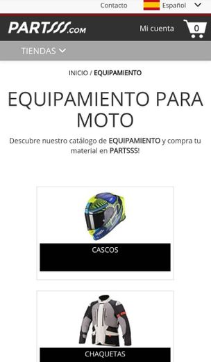 Recambios moto originales 