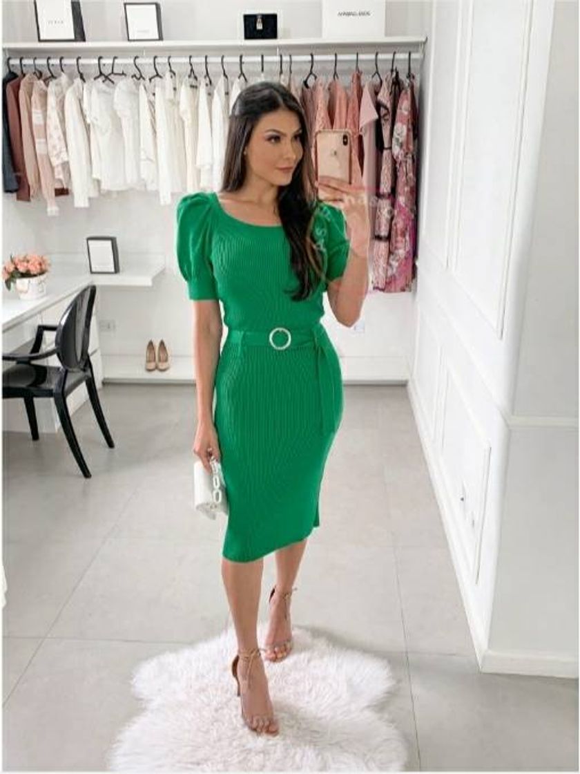 Social Vestido em Tricot