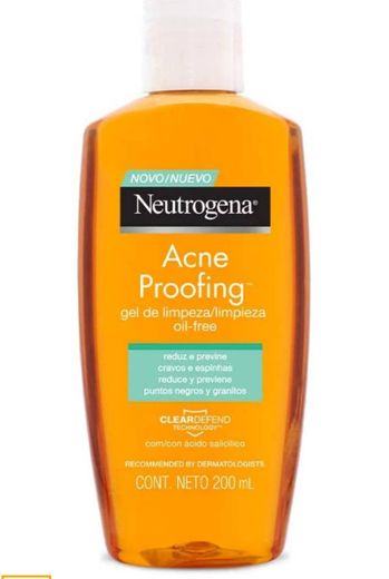 Gel de limpeza para acne Neutrogena 