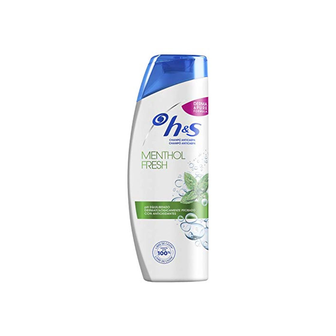 Social H&S Menthol Fresh Anticaspa Champú 360 ml